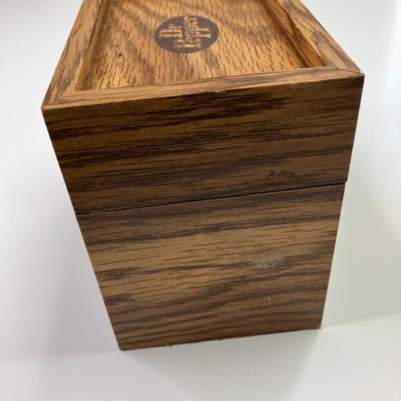 Dr. Pepper Vintage Recipe Box Wooden Employee Gift Vending Soda Collectors RARE - Picture 4 of 11